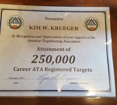 Kim Krueger 250,000